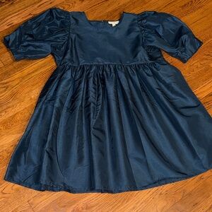 Kika Vargas Midnight Blue Formal Dress
